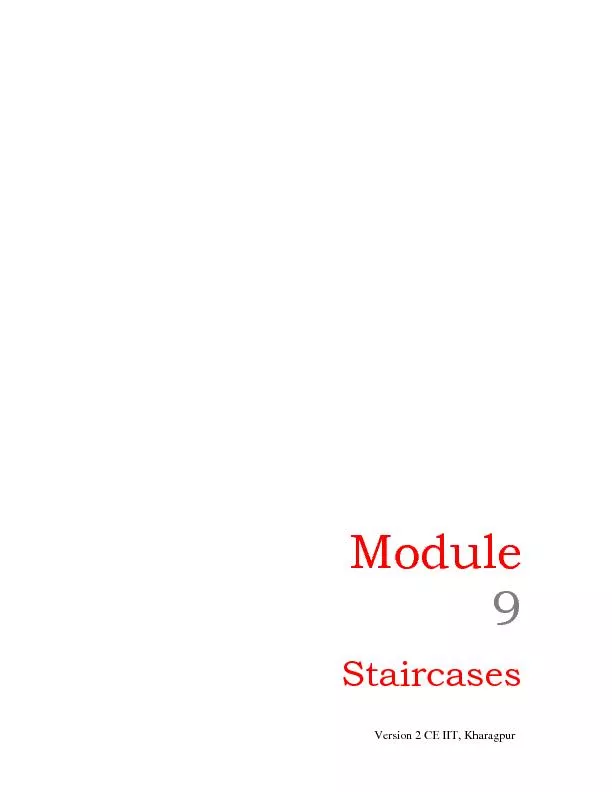 Types and Design of Staircases