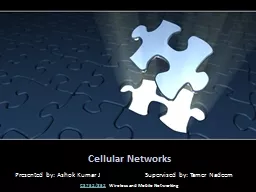 Cellular Networks