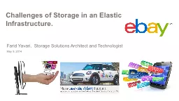 Challenges of Storage in an Elastic
