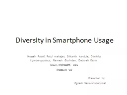 Diversity in Smartphone Usage