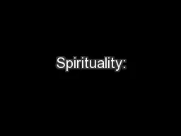Spirituality: