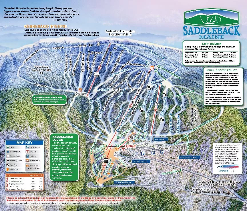 UPHILL ACCESS POLICYUphill access by means of skinning, snowshoeing an