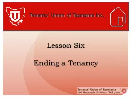 Tenants’ Union of Tasmania Inc.