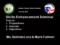 Skills Enhancement Seminar