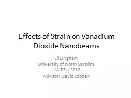 Effects of Strain on Vanadium Dioxide
