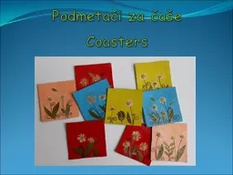 Podmetači za čaše