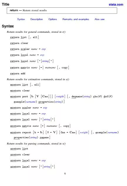 2returnReturnstoredresults