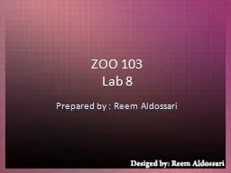 ZOO 103