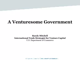 A Venturesome Government