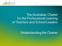 The Australian Charter