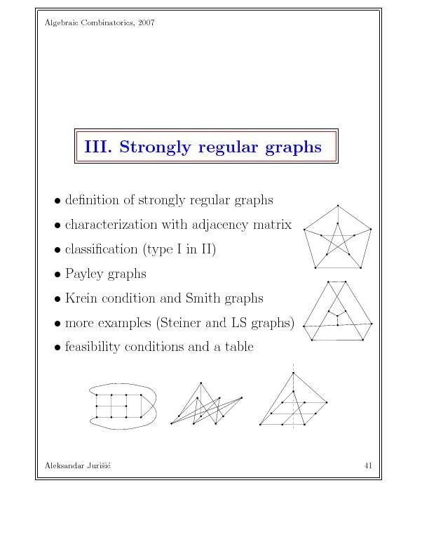 AlgebraicCombinatorics,2007