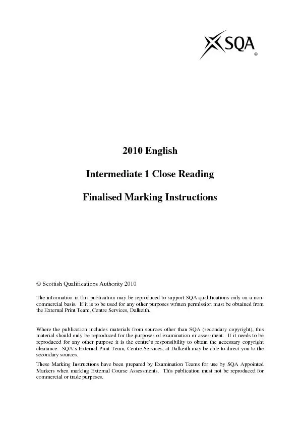Intermediate 1 Close Reading