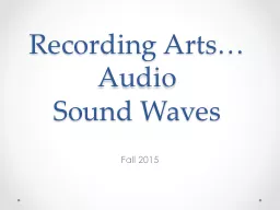 Recording Arts…