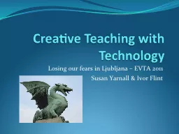 Creative Teaching with Technology