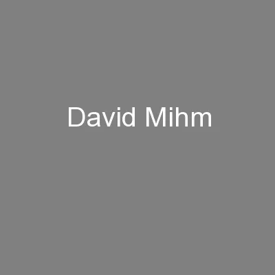 David Mihm