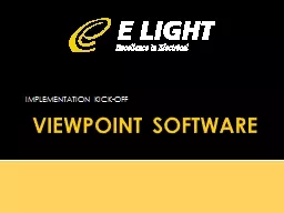 VIEWPOINT SOFTWARE