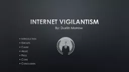 Internet Vigilantism