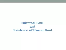 Universal Soul