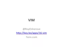 VIM @