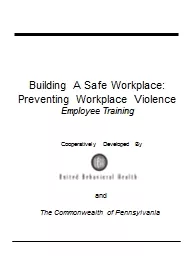 Building A Safe Workplace: