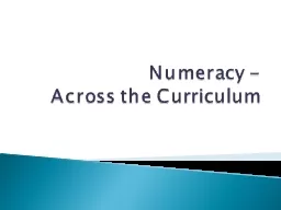 Numeracy -