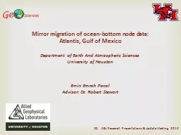 Mirror migration of ocean-bottom node data: