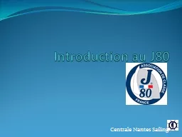 Introduction au J80