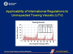 Applicability of International Regulations to Uninspected T