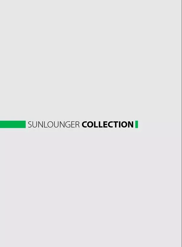 SUNLOUNGER COLLECTION