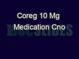 Coreg 10 Mg Medication Cno