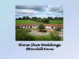 Horse Shoe Weddings @Fernhill Farm