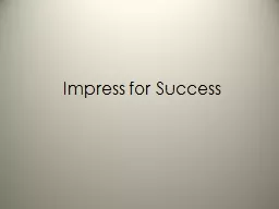 Impress for Success