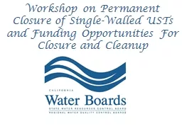 Workshop on Permanent Closure of