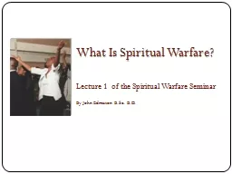 What Is Spiritual Warfare?