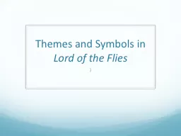 Themes and Symbols in