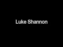 Luke Shannon