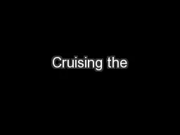 Cruising the