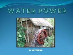 WATER POWER