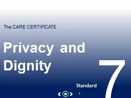 Privacy and Dignity