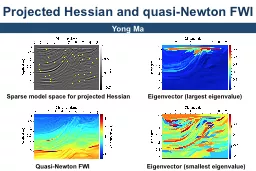 Projected Hessian and quasi-Newton FWI