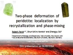 Two-phase deformation of