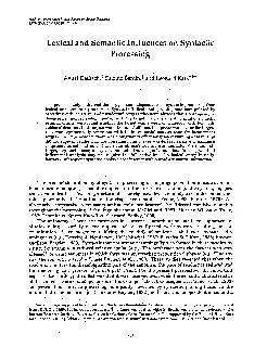 234Deutschetal.Mitchell,D.C.(1989).Verbguidanceandotherlexicaleffectin