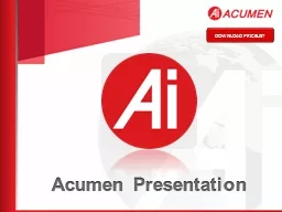 Acumen Presentation