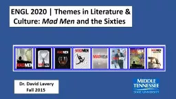 ENGL 2020 | Themes in Literature & Culture: