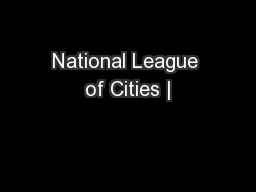 National League of Cities |