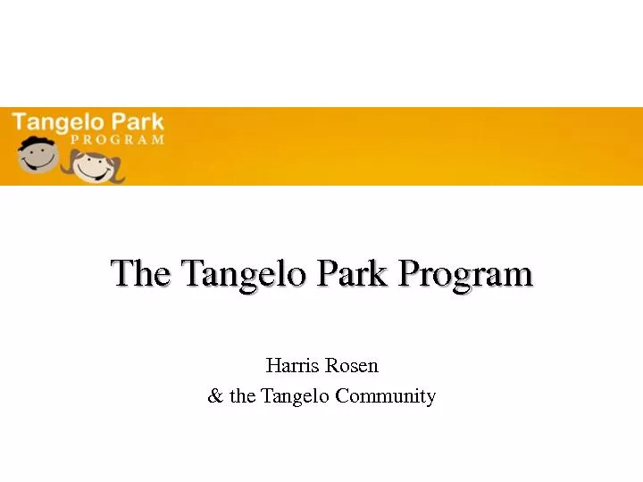 The Tangelo Park