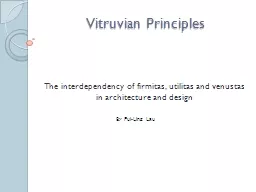 Vitruvian Principles