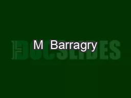 M  Barragry