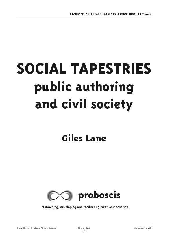 public authoring and civil society