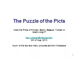 1 The Puzzle of the